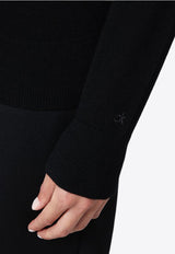 Calvin Klein Ribbed Wool Turtleneck Sweater Black K20K207449WO/P_CALVK-BEH