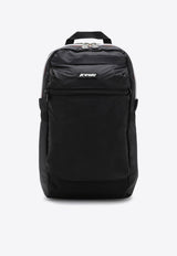 K-Way Kids Boys Laon Waterproof Ripstop Backpack Black K3122TWNY/P_KWAY-USY