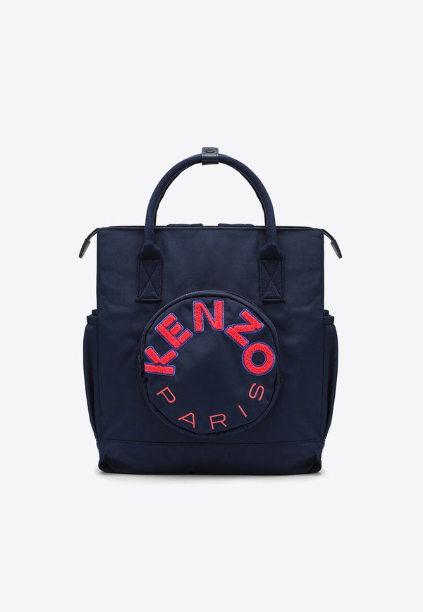 Kenzo Kids Babies Logo Changing Bag K60021PL/O_KENZO-84A Blue
