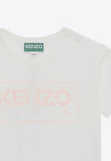 Kenzo Kids Kids Logo Print T-shirt K60129-BCO/O_KENZO-12P White