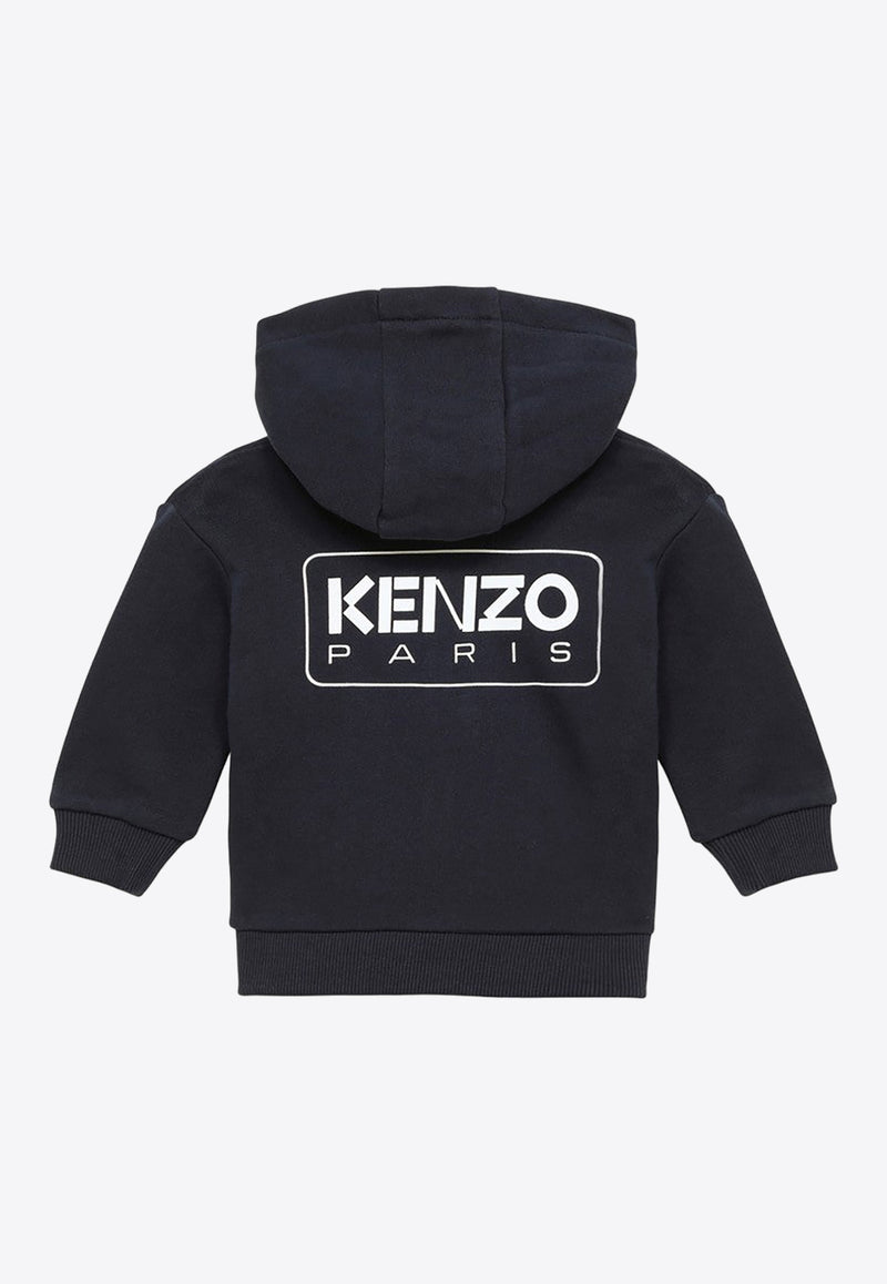 Kenzo Kids Babies Logo Track Set K60134-BCO/O_KENZO-84A Blue