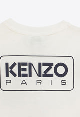 Kenzo Kids Babies Crewneck Logo T-shirt White K60165-ACO/O_KENZO-12P