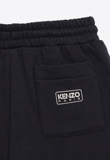 Kenzo Kids Girls Logo Track Shorts K60232-BCO/O_KENZO-84A Navy