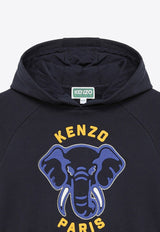 Kenzo Kids Boys Logo-Patch Hooded Sweatshirt K60332-BCO/O_KENZO-84A