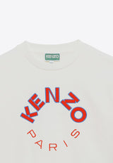 Kenzo Kids Boys Logo-Printed Crewneck Sweatshirt K60333BA-ACO/O_KENZO-121