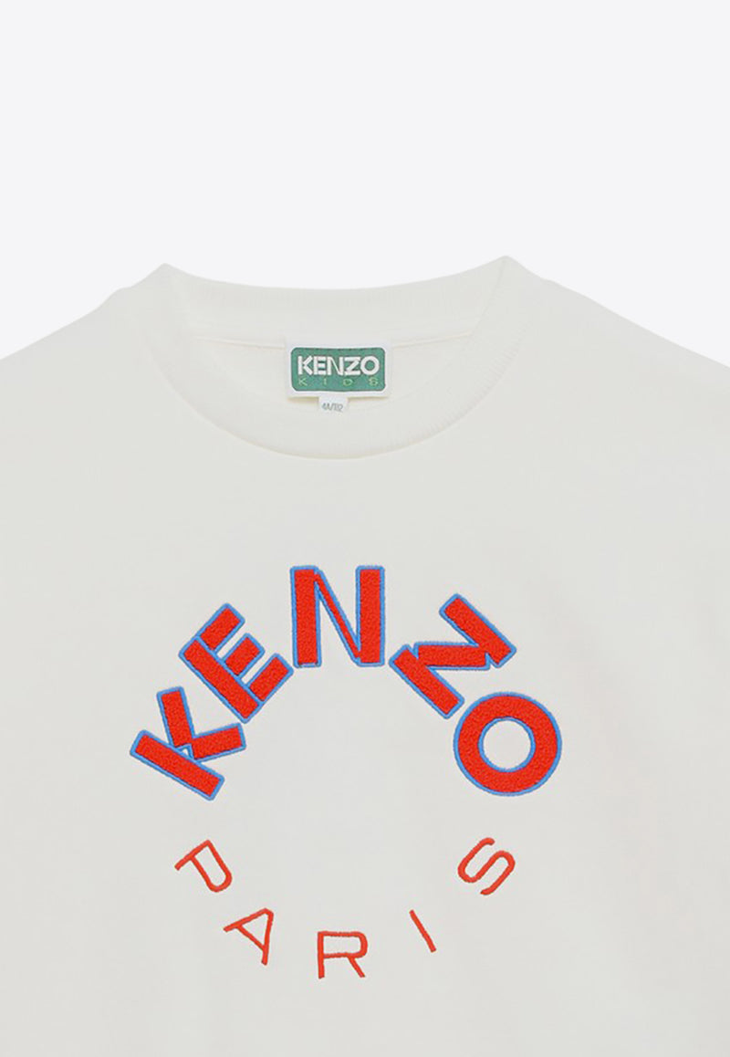 Kenzo Kids Boys Logo-Printed Crewneck Sweatshirt K60333BA-ACO/O_KENZO-121