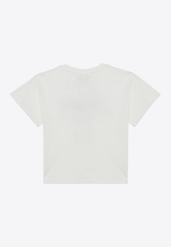 Kenzo Kids Boys Logo Print T-shirt White K60340-ACO/O_KENZO-12P