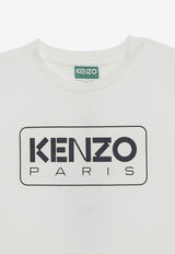 Kenzo Kids Boys Logo-Printed Crewneck T-shirt K60340-BCO/O_KENZO-12P