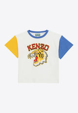 Kenzo Kids Boys Graphic Logo T-shirt K60343-ACO/O_KENZO-12P Multicolor