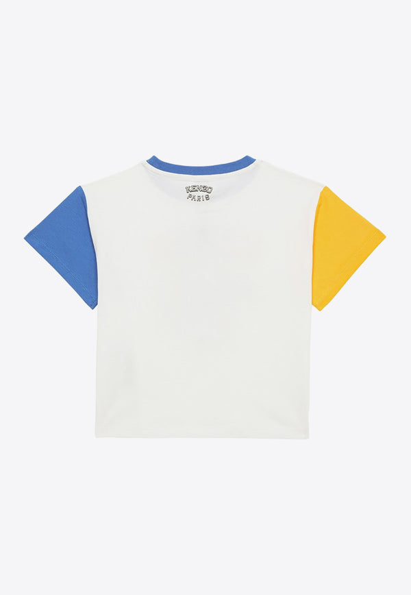 Kenzo Kids Boys Graphic Logo T-shirt K60343-ACO/O_KENZO-12P Multicolor