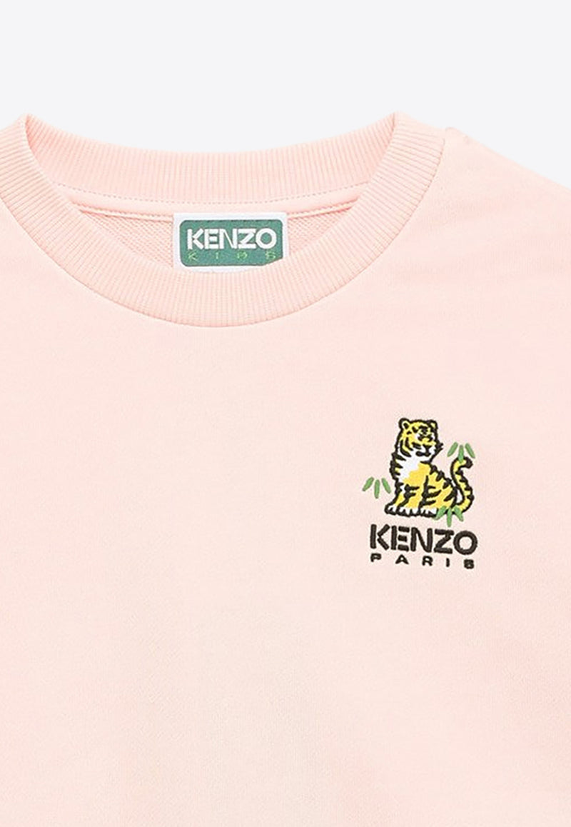Kenzo Kids Girls Logo Sweatshirt K60344-ACO/O_KENZO-46T Pink