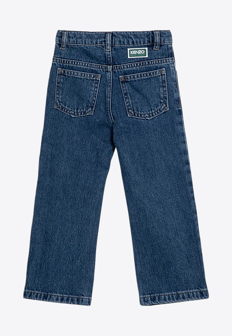 Kenzo Kids Boys Essential Straight Jeans Blue K60797-BDE/P_KENZO-Z25