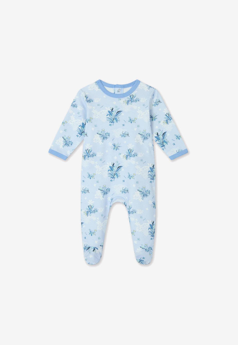 Kenzo Kids Baby Boys Printed Onesies Gift Set - Set of 3 Light Blue K60863/771_LIGHT BLUE