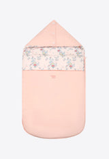 Kenzo Kids Baby Girls Reversible Floral Print Sleeping Bag  Pink K60878/47R_BLUE MULTI