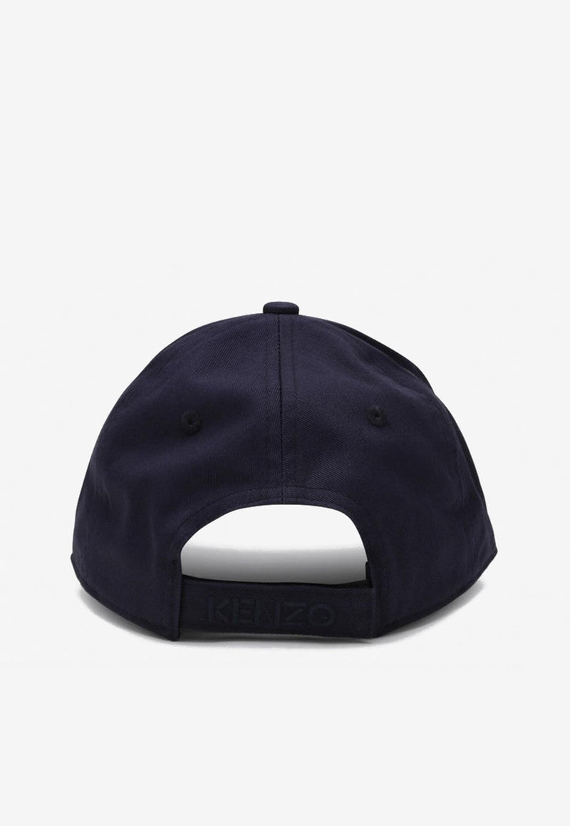 Kenzo Kids Boys Elephant Embroidered Cap Blue K60880-ACO/Q_KENZO-848