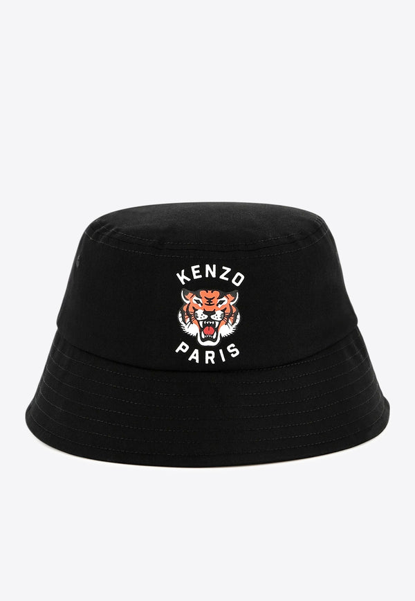 Kenzo Kids Boys Lucky Tiger Bucket Hat Navy K60886/095_DARK BLUE