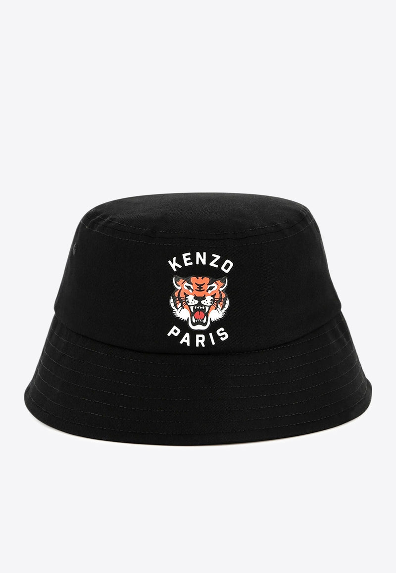 Kenzo Kids Boys Lucky Tiger Bucket Hat Navy K60886/095_DARK BLUE