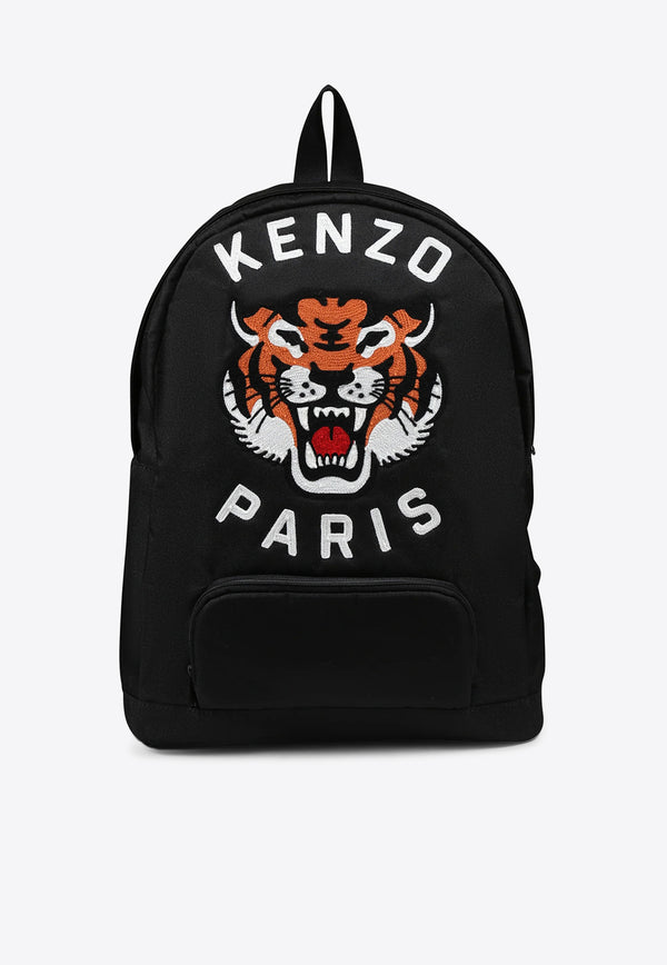 Kenzo Kids Boys Lucky Tiger Backpack Navy K60888/095_DARK BLUE