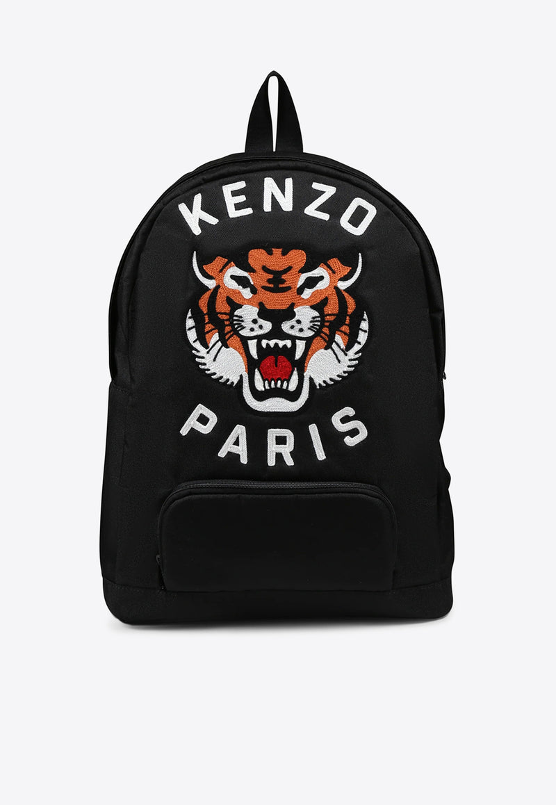 Kenzo Kids Boys Lucky Tiger Backpack Navy K60888/095_DARK BLUE