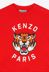 Kenzo Kids Baby Girls Lucky Tiger Dress Red K60941/997_RED
