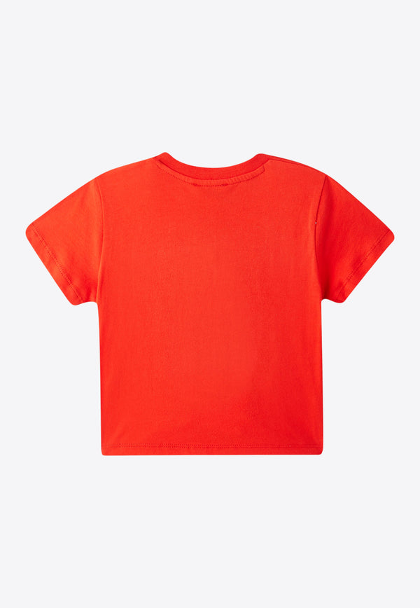 Kenzo Kids Baby Boys Elephant Print T-shirt Red K60973/997_RED