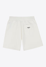 Kenzo Kids Girls Boke Flower Shorts Off-white K60995/117_OFF-WHITE