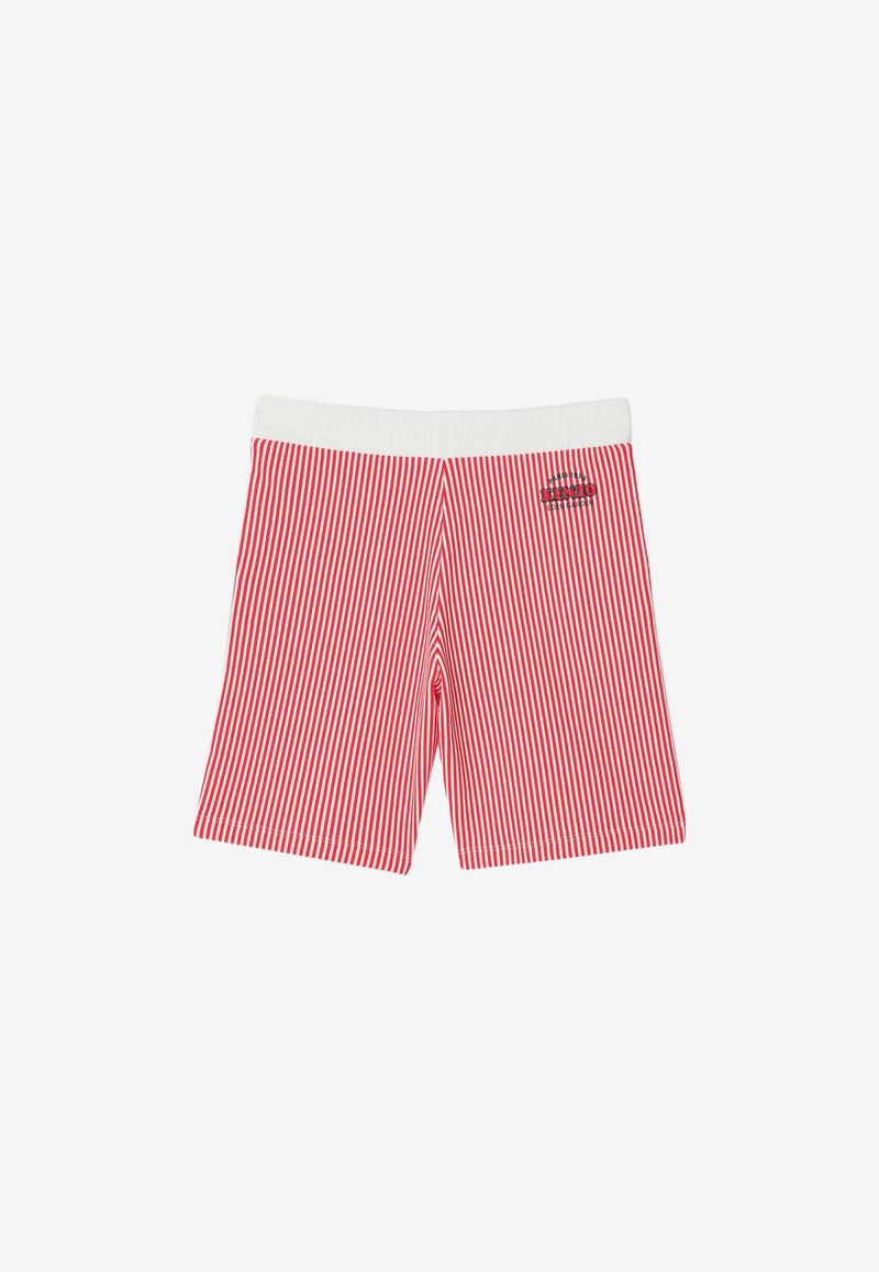 Kenzo Kids Boys Striped Bermuda Shorts Red K61121-ACO/Q_KENZO-997