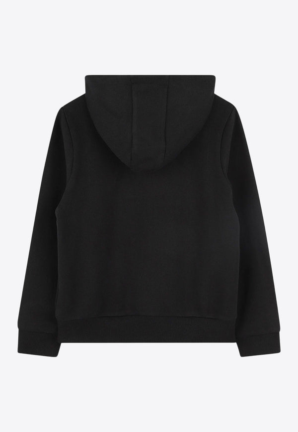 Kenzo Kids Boys Lucky Tiger Hoodie K61124/095_BLACK