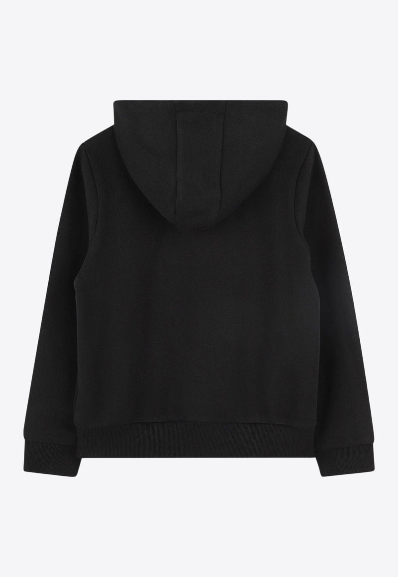 Kenzo Kids Boys Lucky Tiger Hoodie K61124/095_BLACK