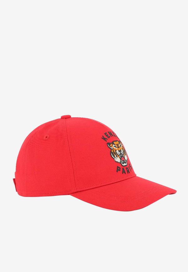 Kenzo Kids Boys Lucky Tiger Baseball Cap Red K61212/968_RED