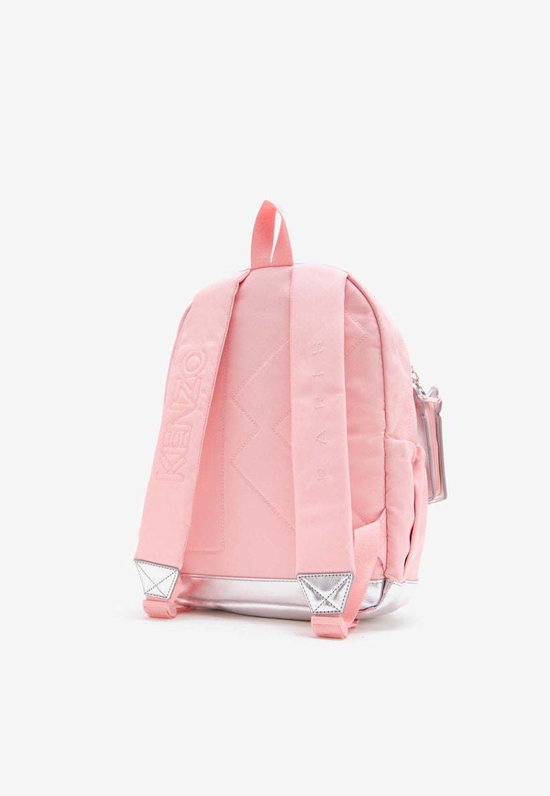 Kenzo Kids Girls Cosmic Fun Backpack Pink K61223/47H_PINK