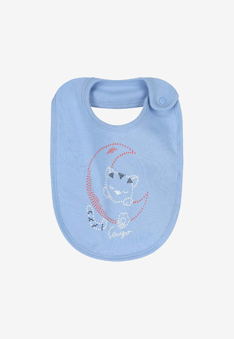 Kenzo Kids Baby Boys Clouds Babygrow Gift Set - Set of 3 Light Blue K61247/771_LIGHT BLUE