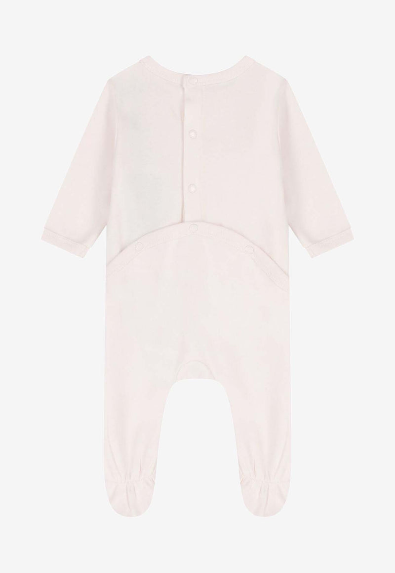 Kenzo Kids Baby Girls Elephant Print Babygrow Gift Set - Set of 3 Pink K61249/47R_PINK