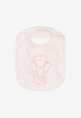 Kenzo Kids Baby Girls Elephant Print Babygrow Gift Set - Set of 3 Pink K61249/47R_PINK