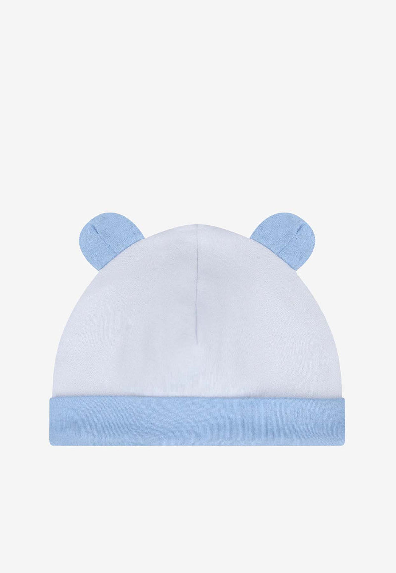 Kenzo Kids Baby Boys Elephant Print Babygrow Gift Set - Set of 3 Light Blue K61249/771_LIGHT BLUE