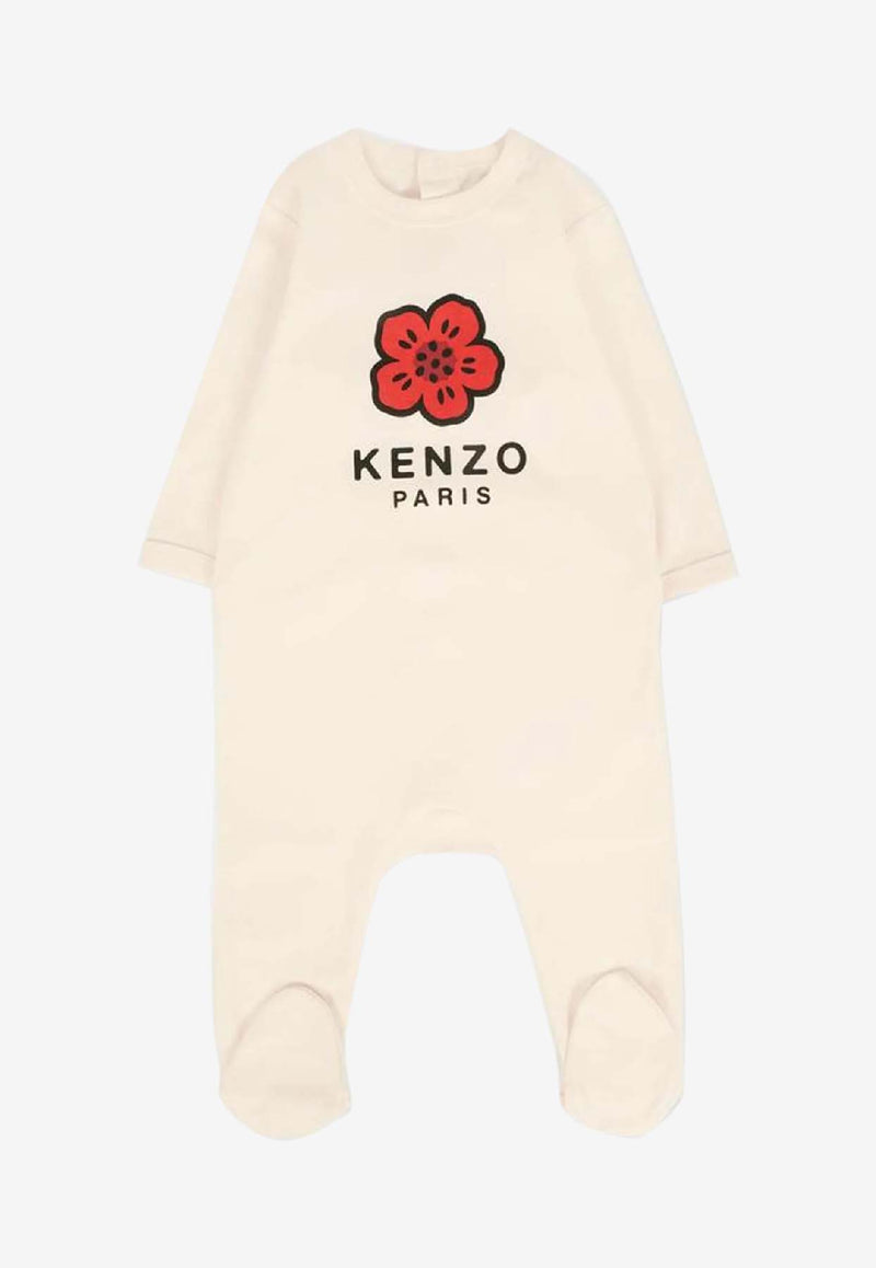 Kenzo Kids Baby Girls Poppy Print Onesie Gift Set - Set Of 2 Pink K61251/47R_PINK