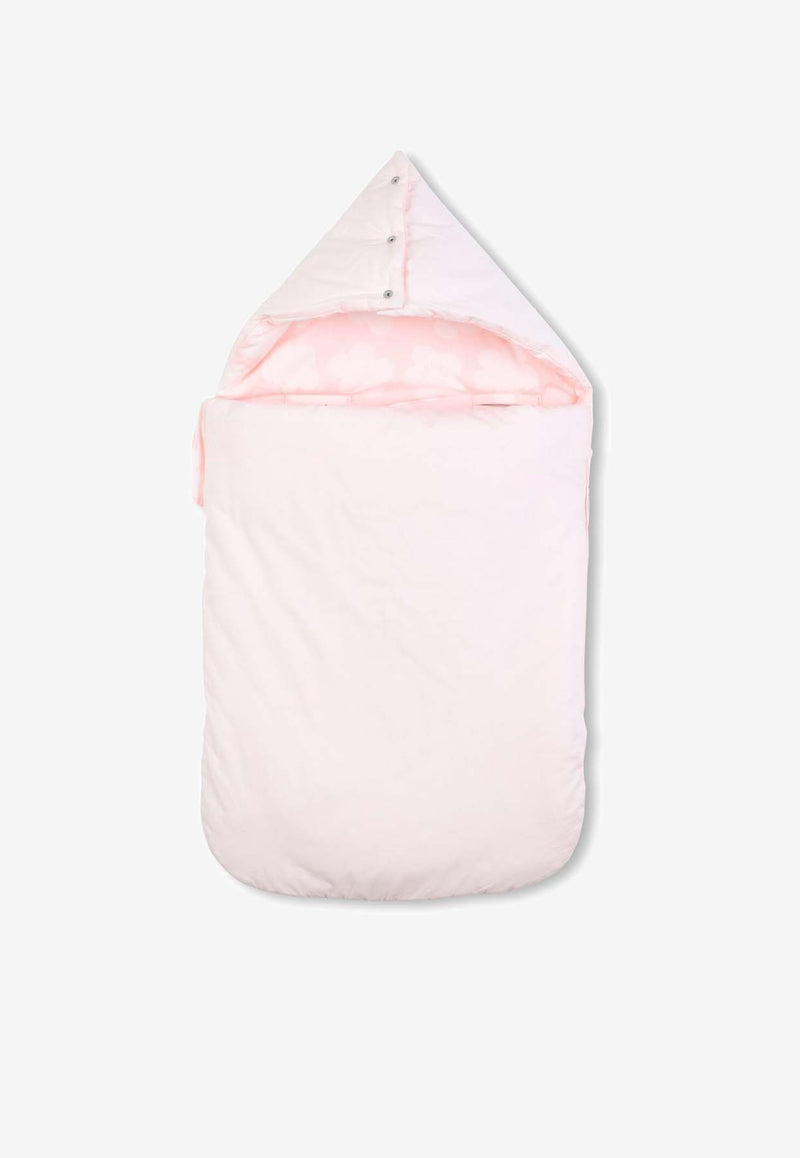 Kenzo Kids Baby Girls Boke Flower Reversible Nest Pink K61254/46T_PINK