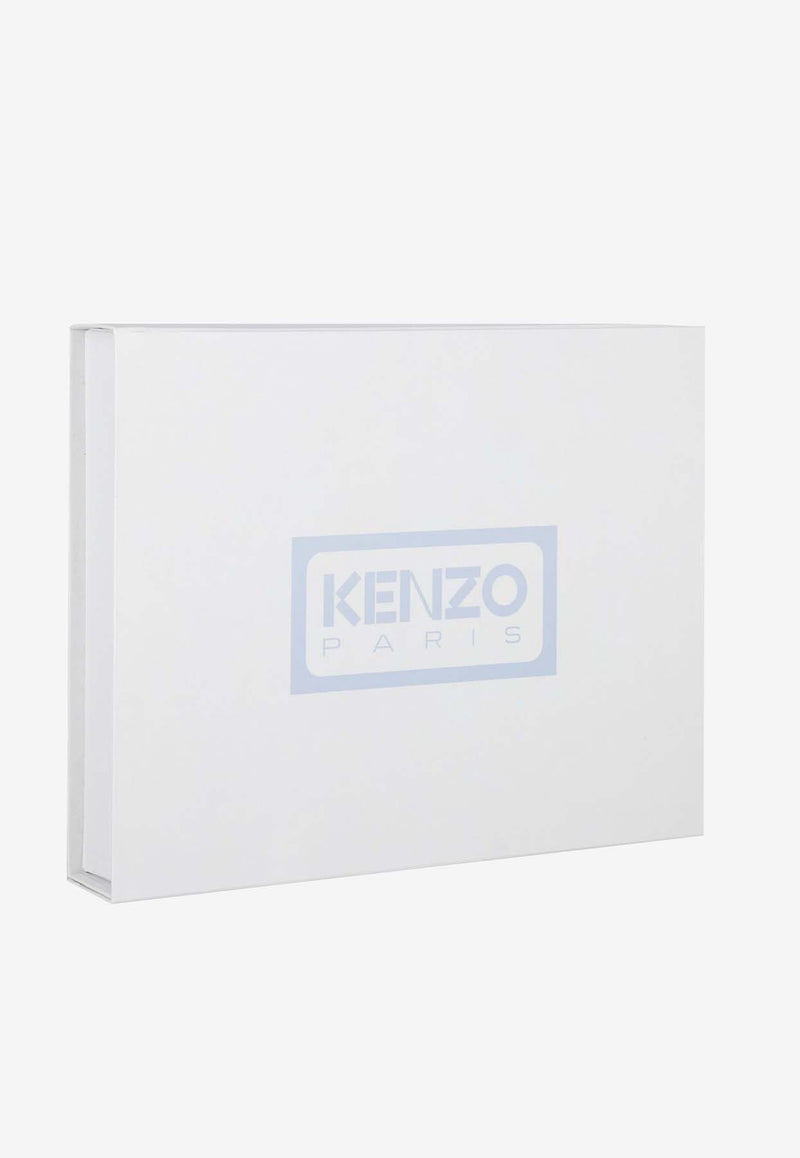 Kenzo Kids Baby Boys Logo Onesies Gift Set - Set of 2 Multicolor K61256/117_OFF-WHITE