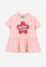 Kenzo Kids Baby Girls Cosmic Fun Dress Pink K61267/47H_PINK
