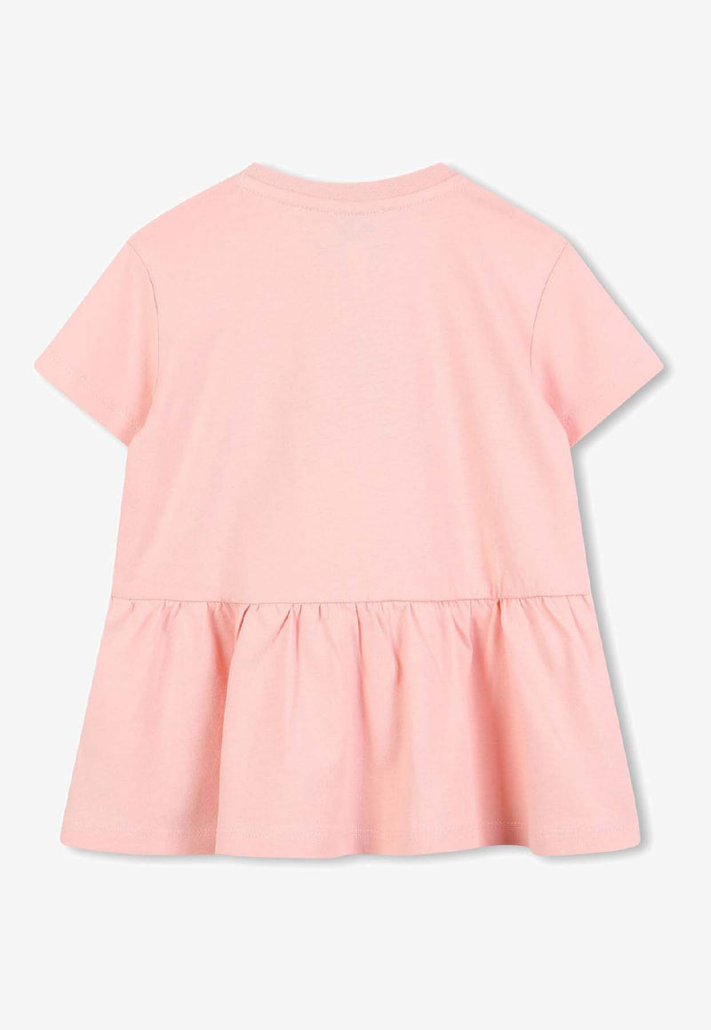 Kenzo Kids Baby Girls Cosmic Fun Dress Pink K61267/47H_PINK