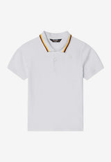 Boys Logo-Embroidered Polo T-shirt