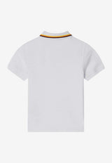 Boys Logo-Embroidered Polo T-shirt