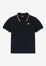 Boys Logo-Embroidered Polo T-shirt