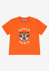 Kenzo Kids Baby Boys Lucky Tiger T-shirt Orange K61300/42F_ORANGE
