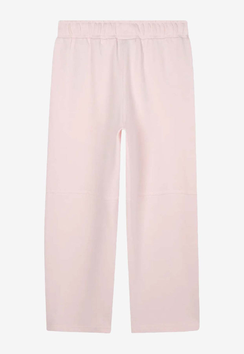 Kenzo Kids Girls Happy Tiger Track Suit Pink K61335/46M_PINK