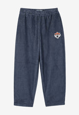 Kenzo Kids Boys Happy Tiger Denim Pants Navy K61460/852_NAVY
