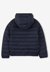 Kenzo Kids Boys Lucky Tiger Reversible Down Jacket Navy K61470/V82_NAVY