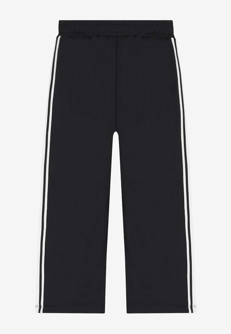 Kenzo Kids Boys Lucky Tiger Track Pants Black K61477/095_BLACK