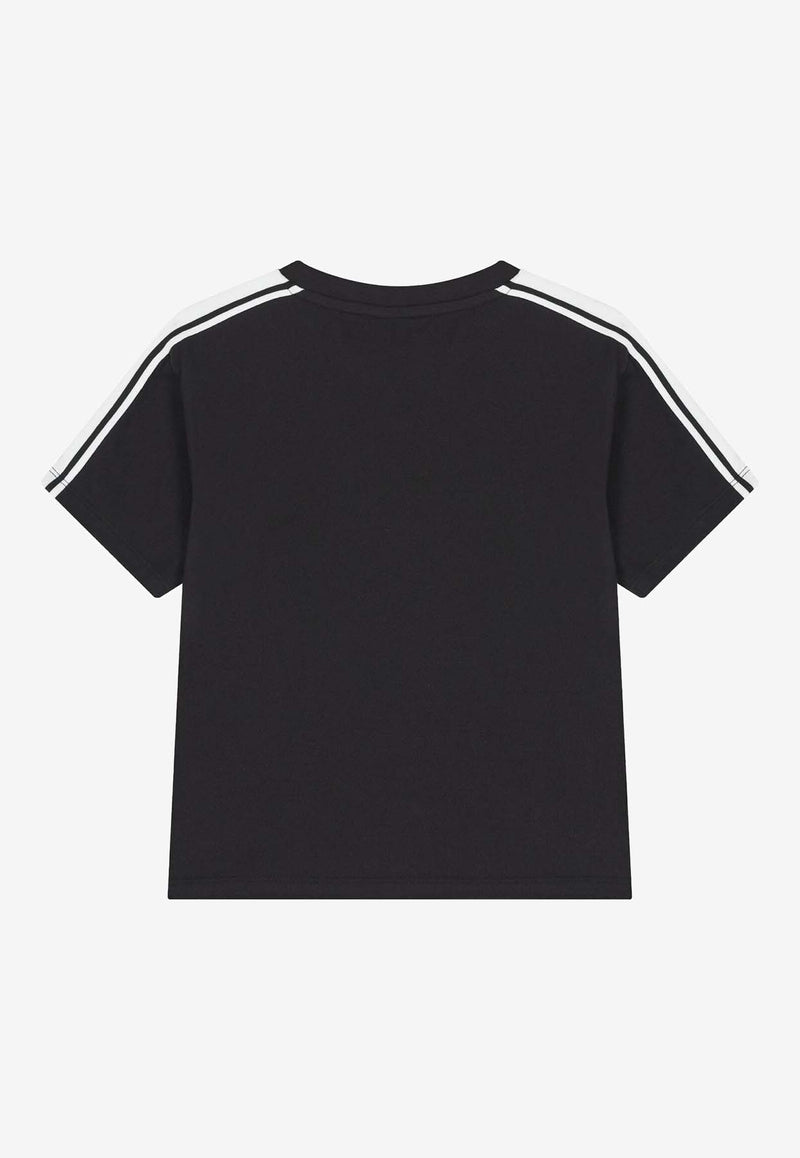 Kenzo Kids Boys Lucky Tiger Crewneck T-shirt Black K61486/095_BLACK