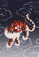Kenzo Kids Boys Tiger Logo Ombre T-shirt Navy K61488/845_NAVY